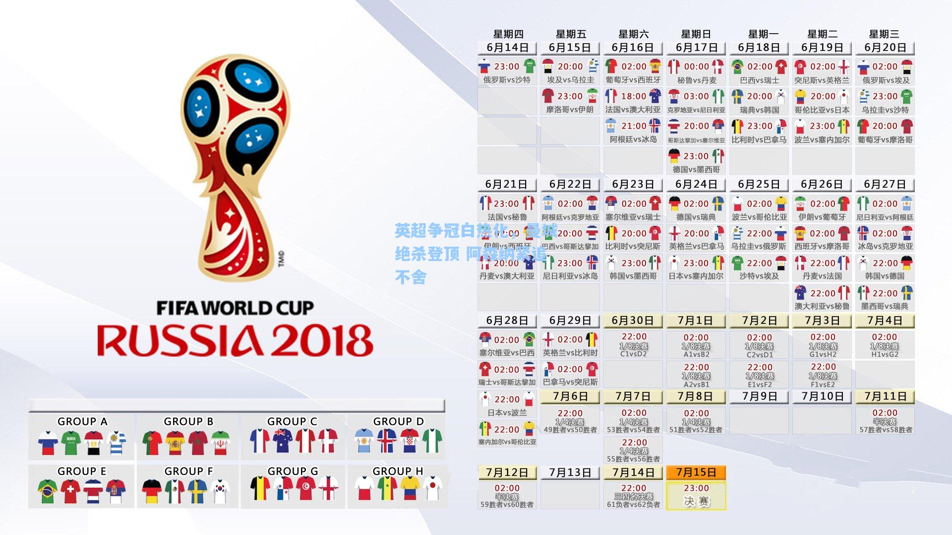 英超争冠白热化，曼城绝杀登顶 阿森纳紧追不舍